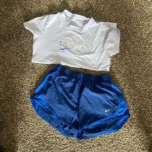 Blue Nike Set